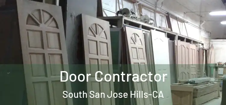 Door Contractor South San Jose Hills-CA